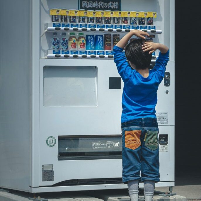 shop - boy vending machine